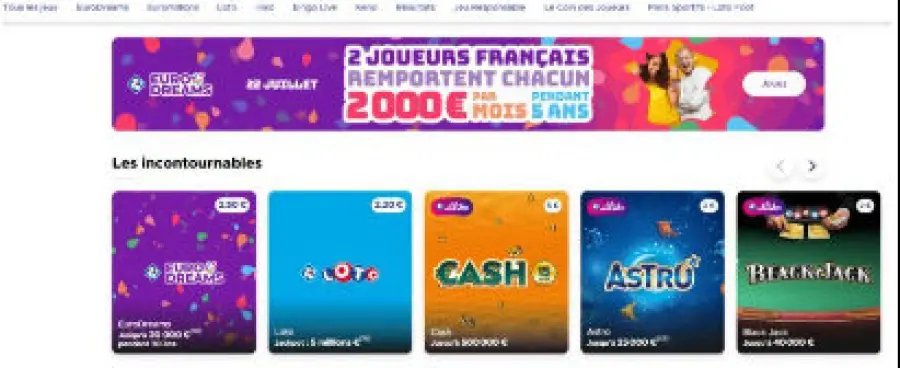 Casino en ligne france